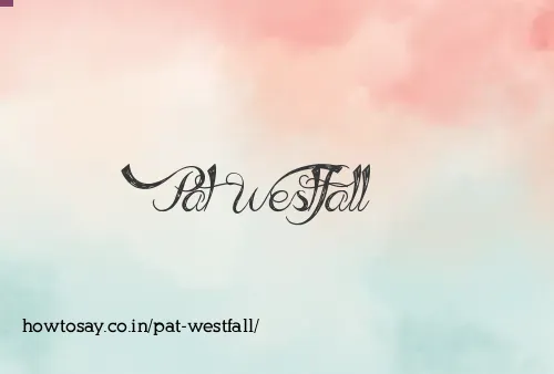 Pat Westfall