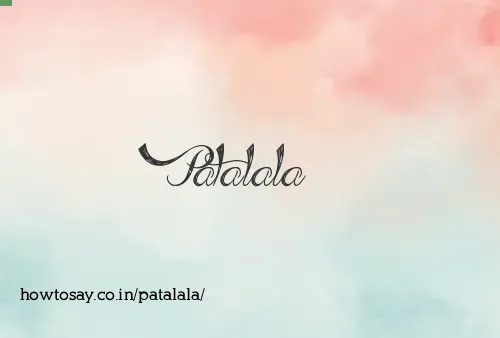 Patalala