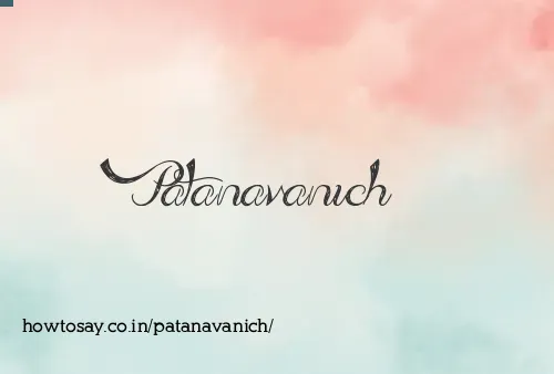 Patanavanich