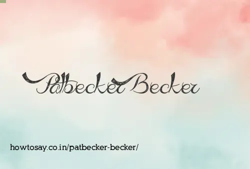 Patbecker Becker