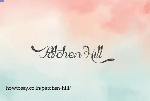 Patchen Hill