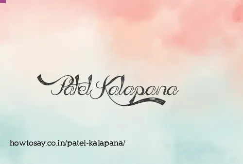 Patel Kalapana