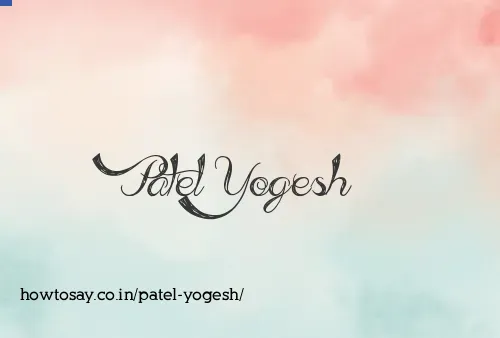 Patel Yogesh