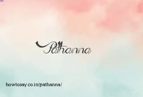 Pathanna