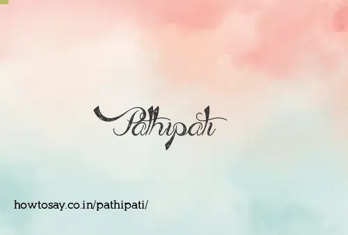 Pathipati
