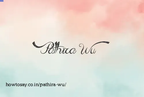 Pathira Wu