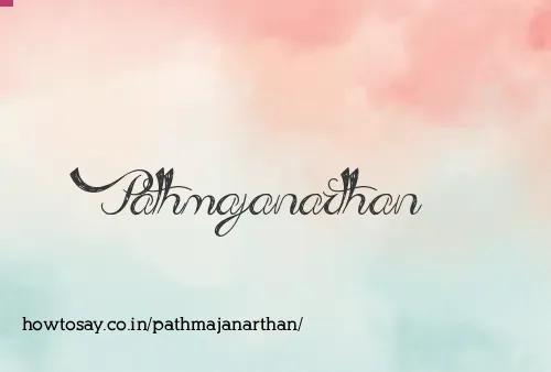 Pathmajanarthan