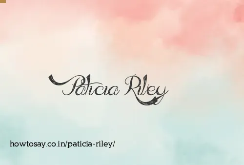 Paticia Riley