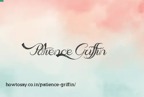 Patience Griffin