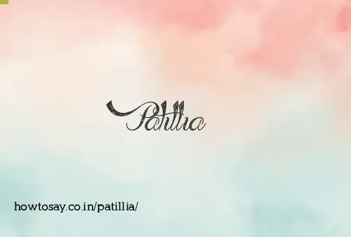 Patillia