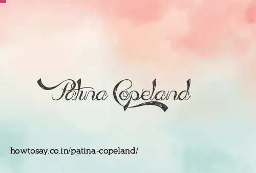 Patina Copeland