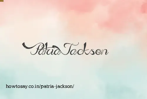 Patria Jackson