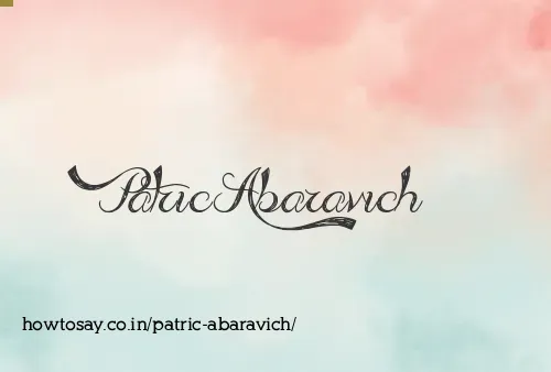 Patric Abaravich