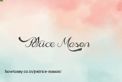 Patrice Mason