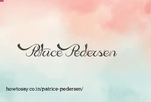 Patrice Pedersen