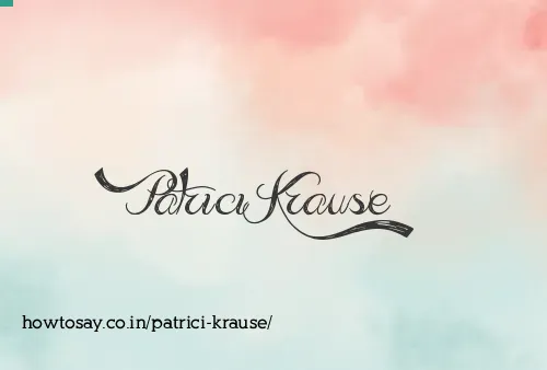 Patrici Krause