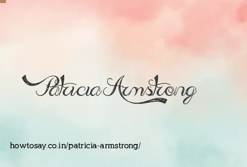 Patricia Armstrong