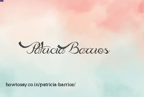 Patricia Barrios