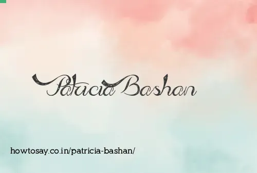 Patricia Bashan