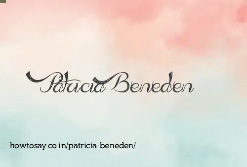 Patricia Beneden