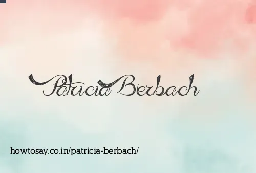 Patricia Berbach