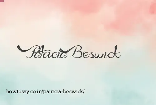 Patricia Beswick