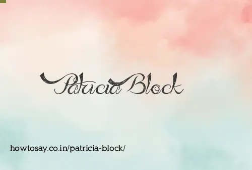 Patricia Block