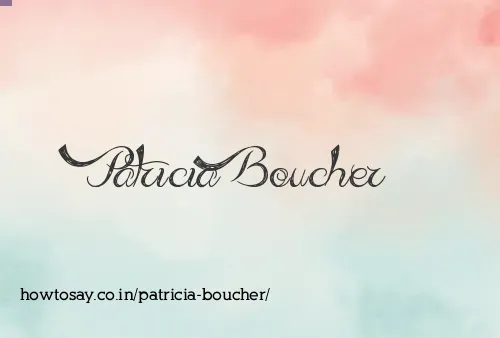 Patricia Boucher