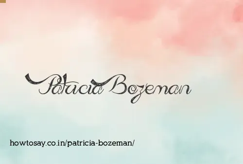 Patricia Bozeman