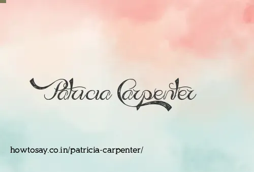 Patricia Carpenter