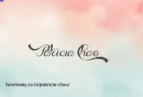 Patricia Chao