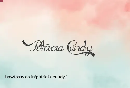 Patricia Cundy