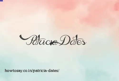 Patricia Dates