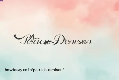 Patricia Denison