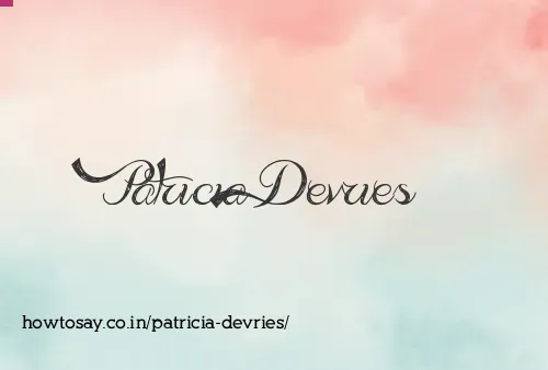 Patricia Devries