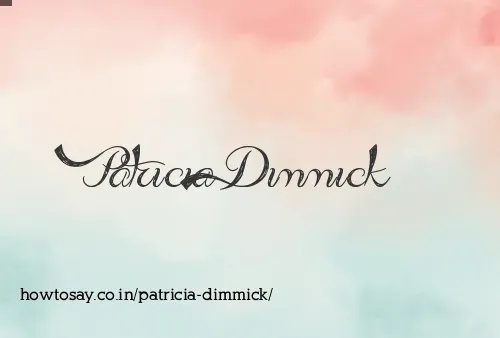 Patricia Dimmick