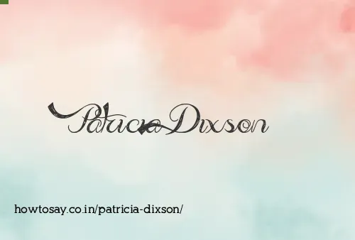 Patricia Dixson
