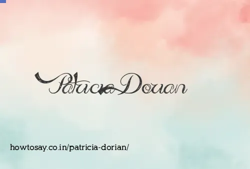 Patricia Dorian