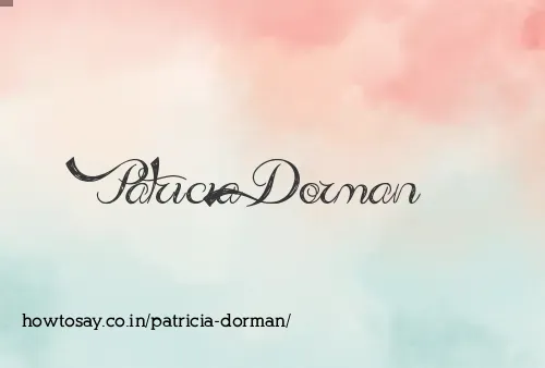 Patricia Dorman