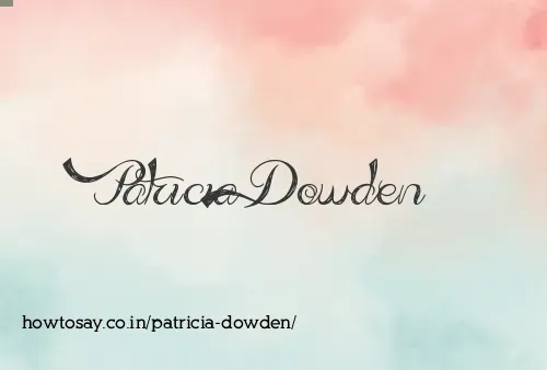 Patricia Dowden