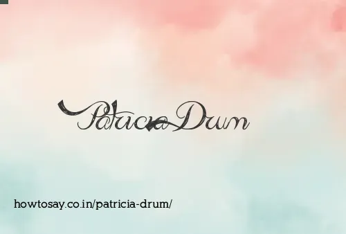Patricia Drum