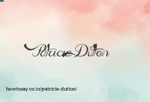 Patricia Dutton