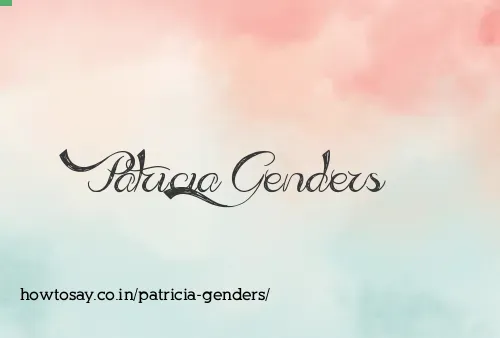Patricia Genders