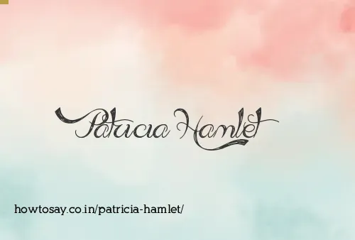 Patricia Hamlet