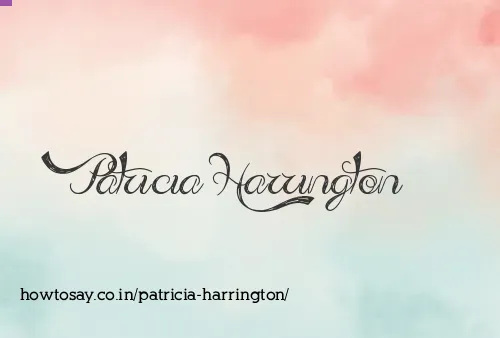 Patricia Harrington