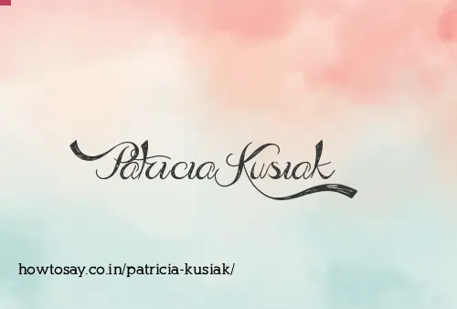 Patricia Kusiak