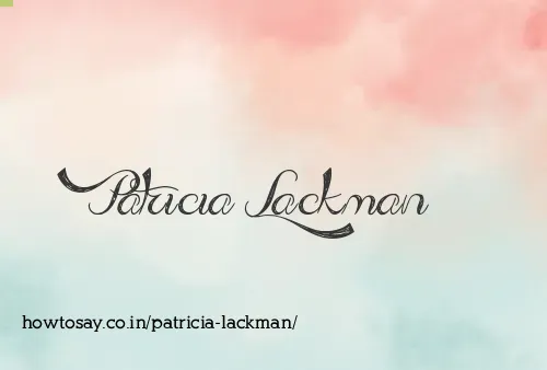 Patricia Lackman