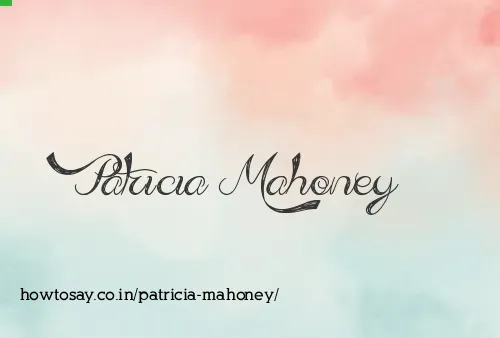Patricia Mahoney