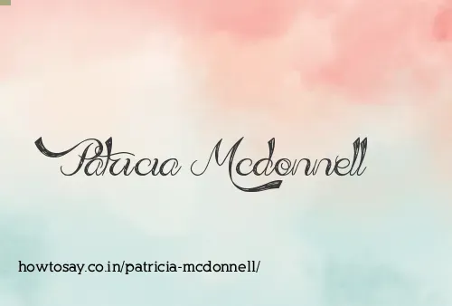 Patricia Mcdonnell