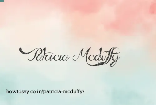 Patricia Mcduffy